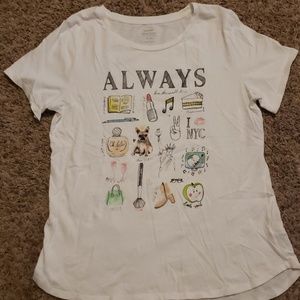 Old Navy "Always" T-shirt